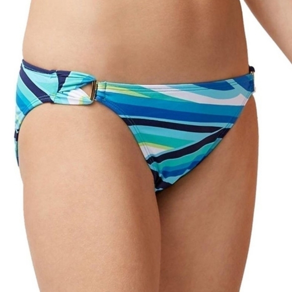 Tommy Bahama Other - Tommy Bahama Winding Wave Side Twist Bikini Bottom in Ming Jade NWT M